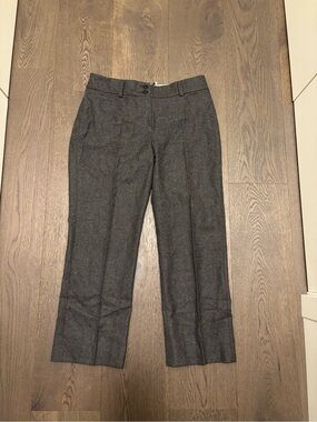 Miu Miu 100% Virgin Wool Vintage Gray Women's Trousers Archival Vintage Miu Miu